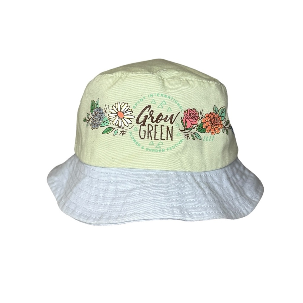 Epcot Flower and Garden Bucket Hat NWT